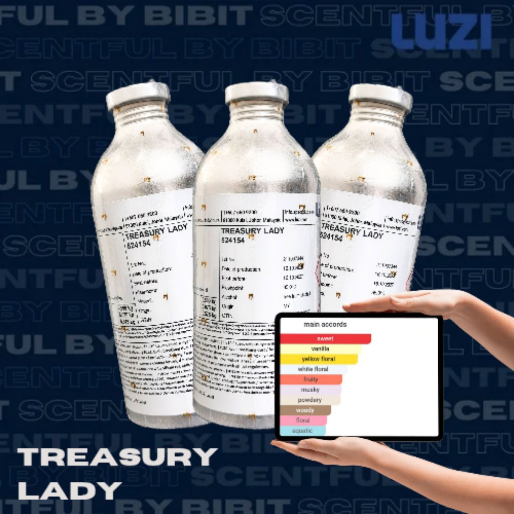 Bibit parfum TREASURY LADY Luzi original murni repack