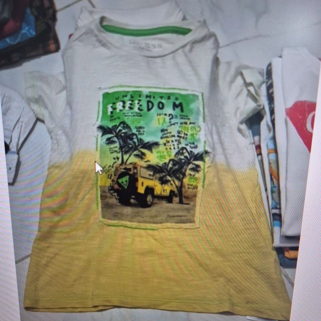 baju guess kaos original cowo laki laki bekas second preloved