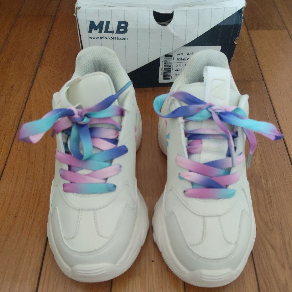 MLB shoes/sepatu MLB/MLB korea/sepatu sneakers/sneakers wanita/sneakers sporty/sneakers putih