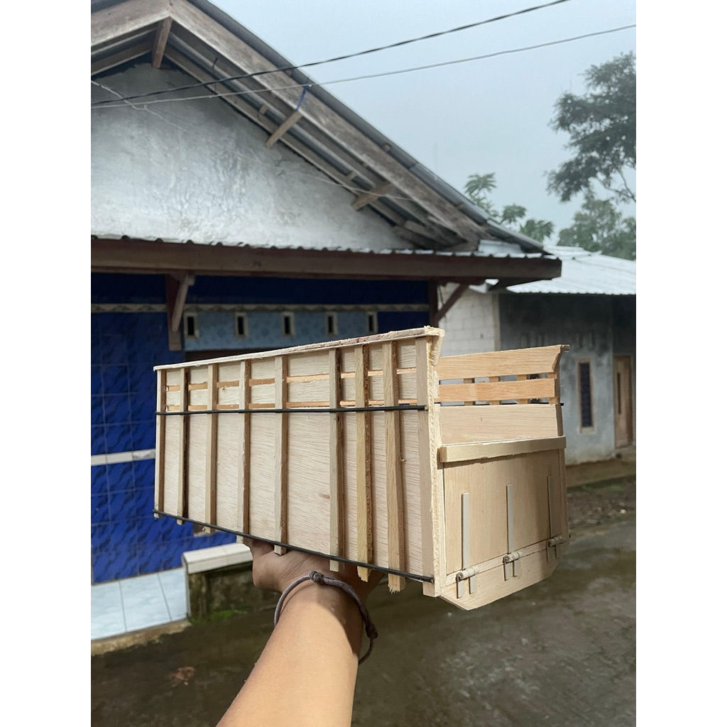 bak truk canter skala 12