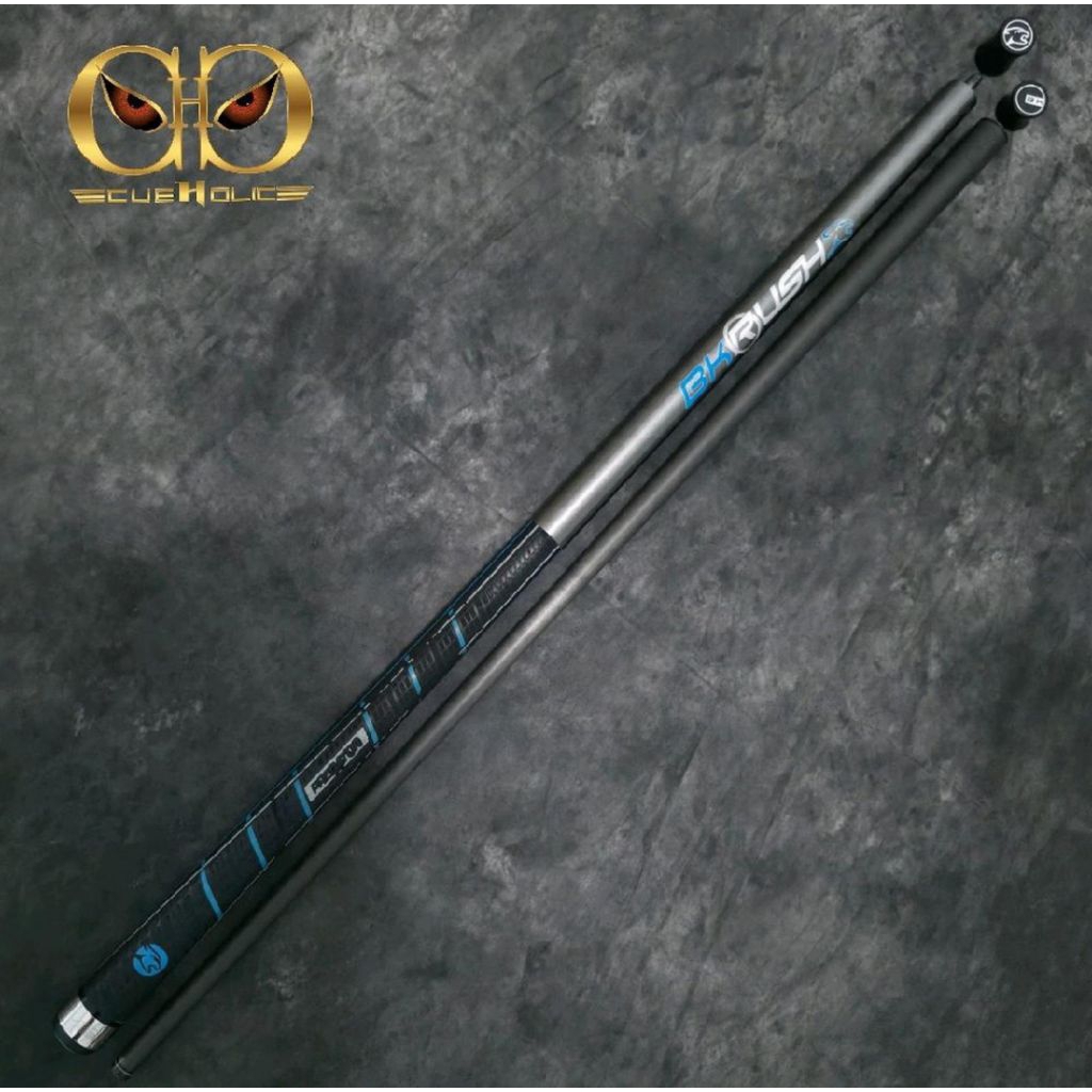 PREDATOR BK RUSH GREY TEMPEST GREY BREAK CUE - SPORT WRAP (SEKEN 9.8/10 - LIKE NEW)