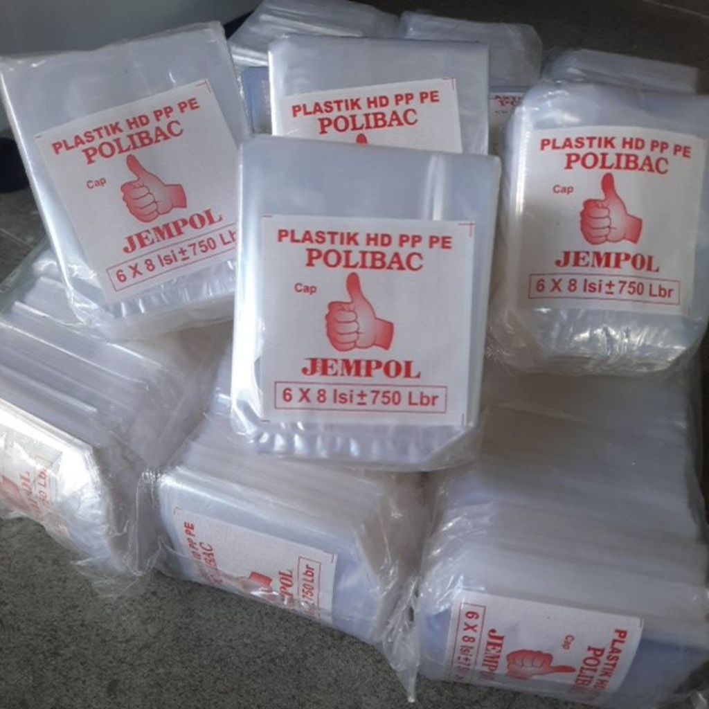 Plastik Polybag Semai Cap Jempol polibag cabe Ukuran 6x8 cm