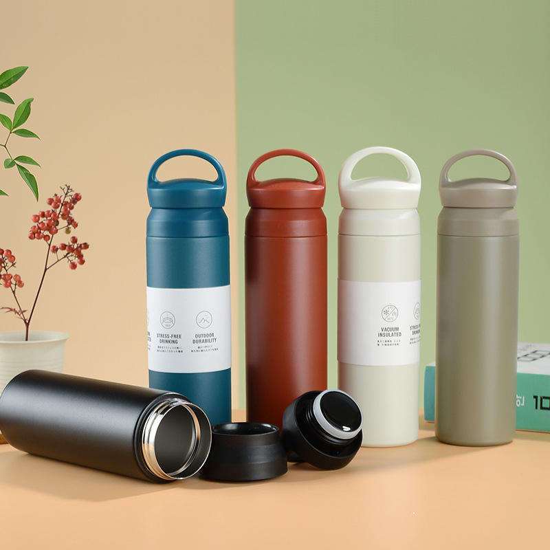 Termos Tumbler 500ml Stainless Jepang – Desain Minimalis | Panas & Dingin Tahan Lama