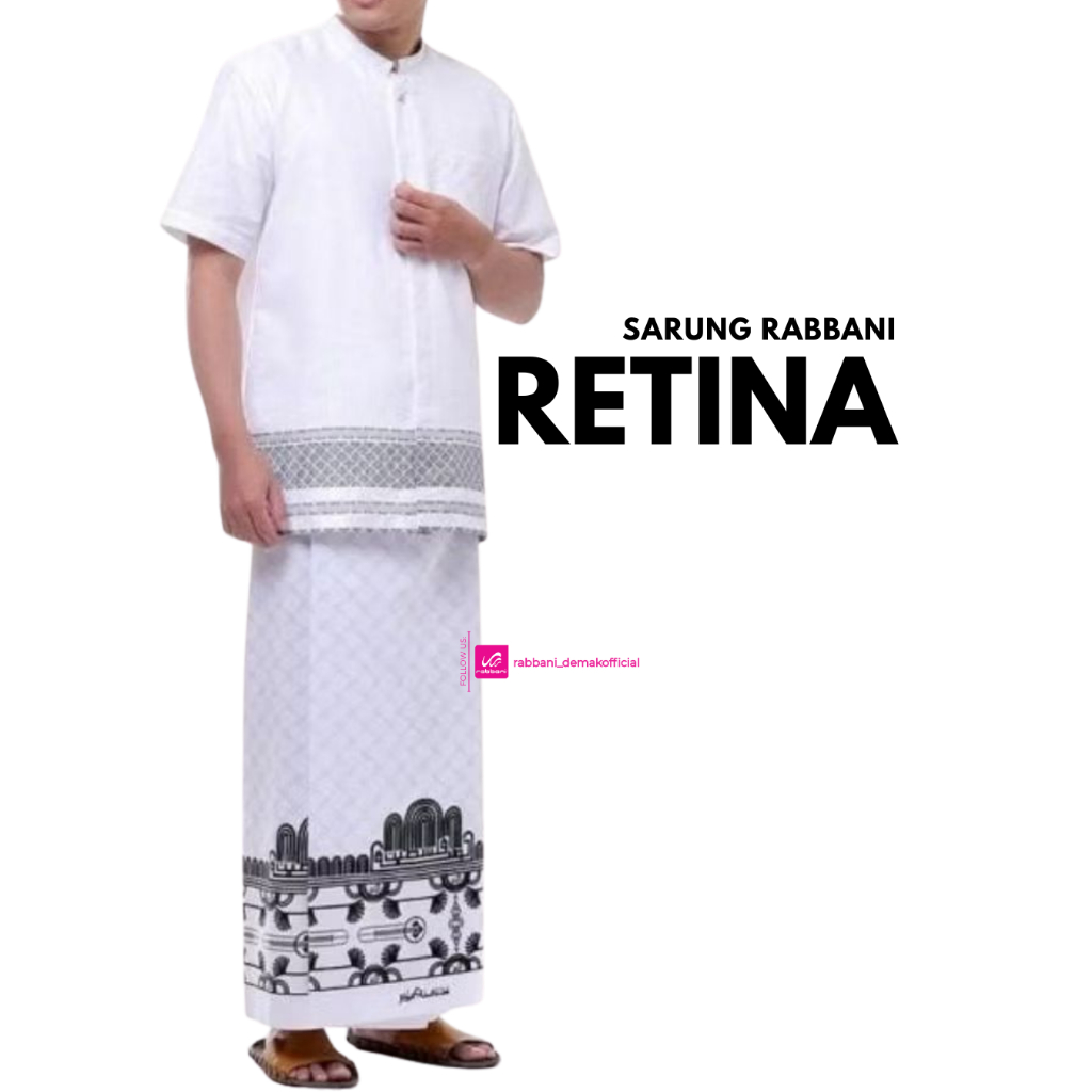 RABBANI - SARUNG RETINA SJ5 - SARUNG RABBANI PALESTINE - SARUNG MOTIF RABBANI - ORIGINAL RABBANI