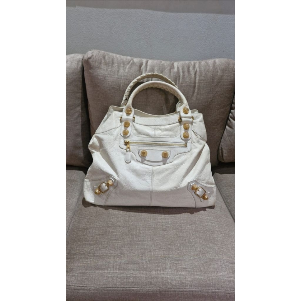 Balenciaga White (Authentic) Bag Only