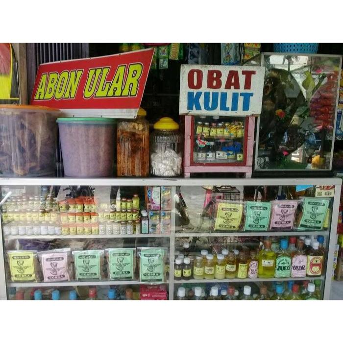 Abon Ular Cobra Obat Herbal Untuk Penyakit Gatal Jerawat Jamur Ukuran 100 Gram Obat Herbal Untuk Pen
