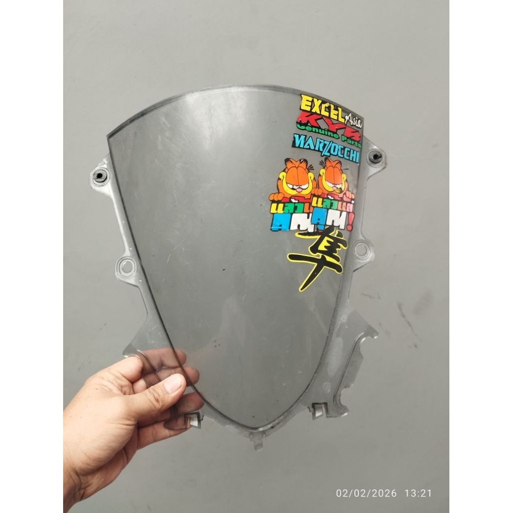 visor windshield yamaha r15 v3 original copotan
