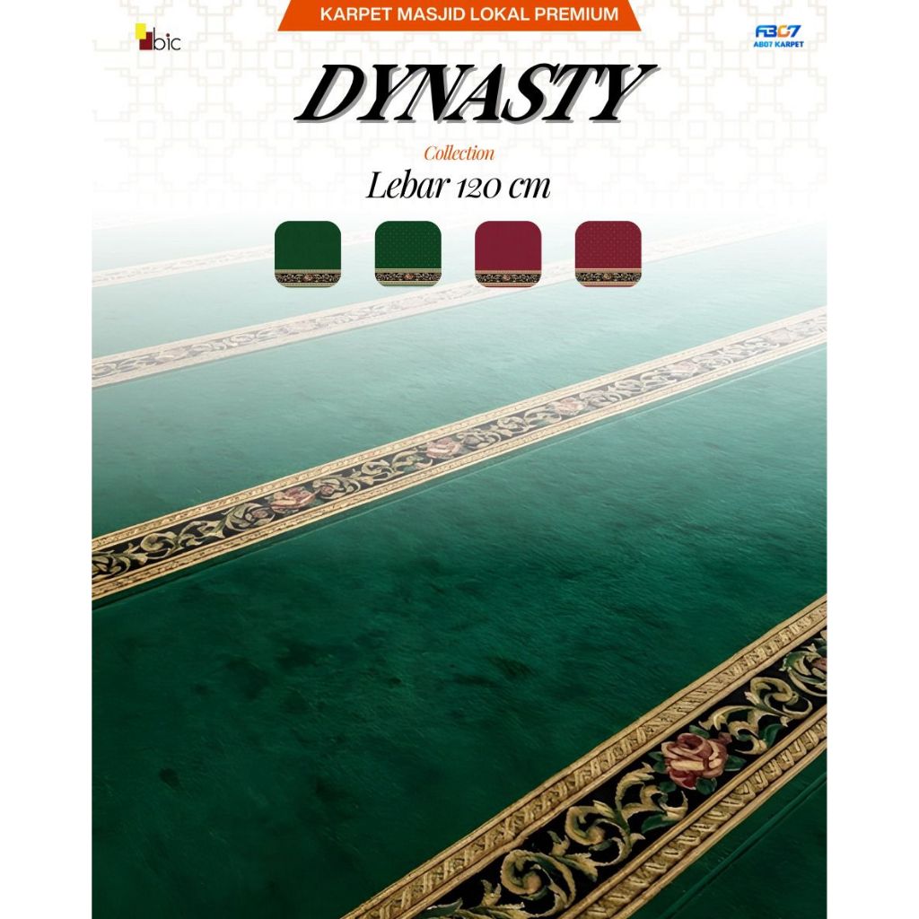 DK - KARPET MASJID DYNASTY LEBAR BAHAN 120 cm