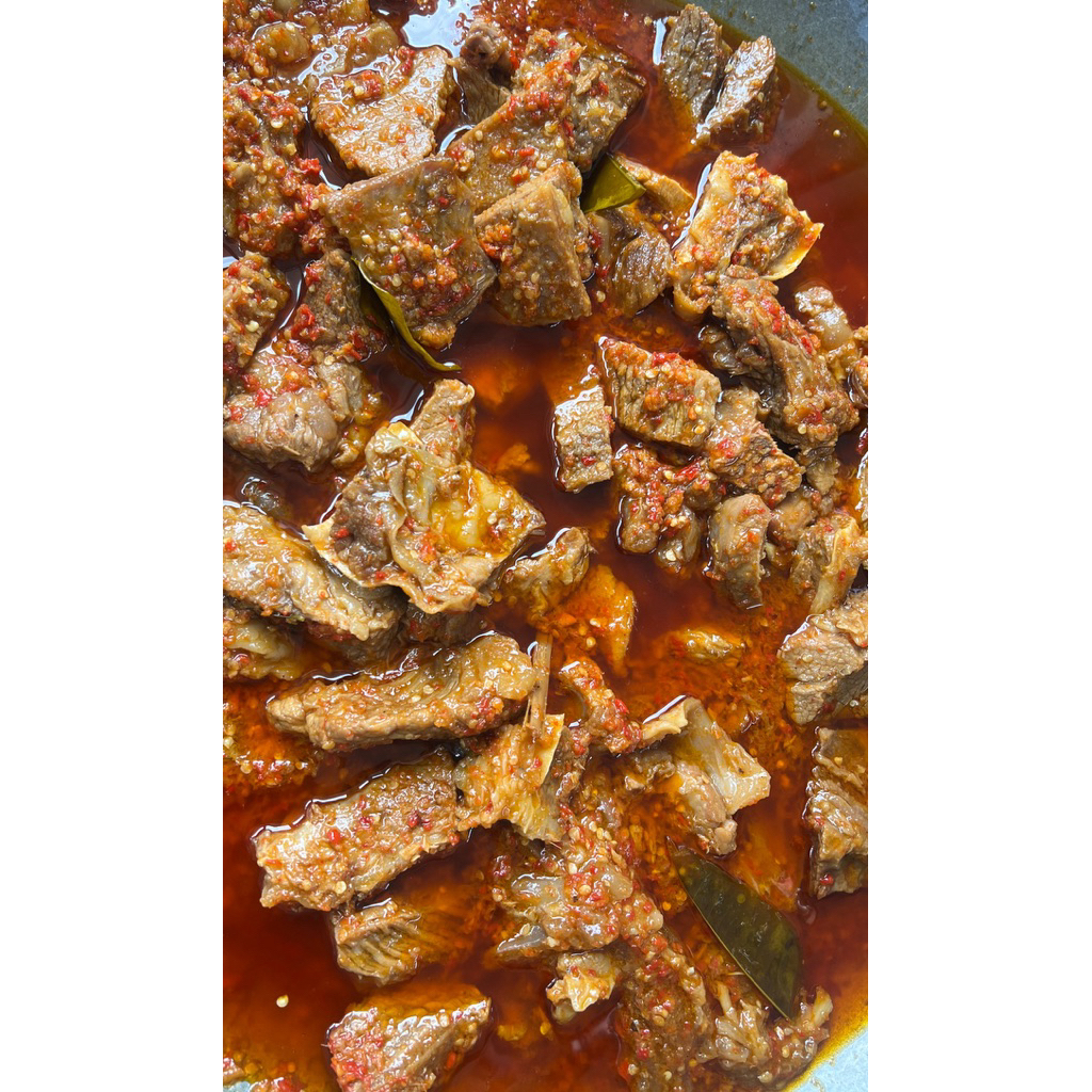 Oseng Mercon Iga Sapi