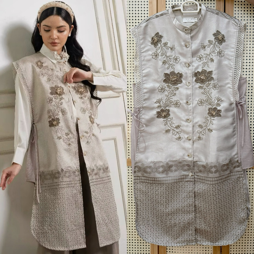 Vaia preloved /Vaia Deepika shirt outer/  Preloved Vaia Atelier /preloved riamiranda / wearing klamb