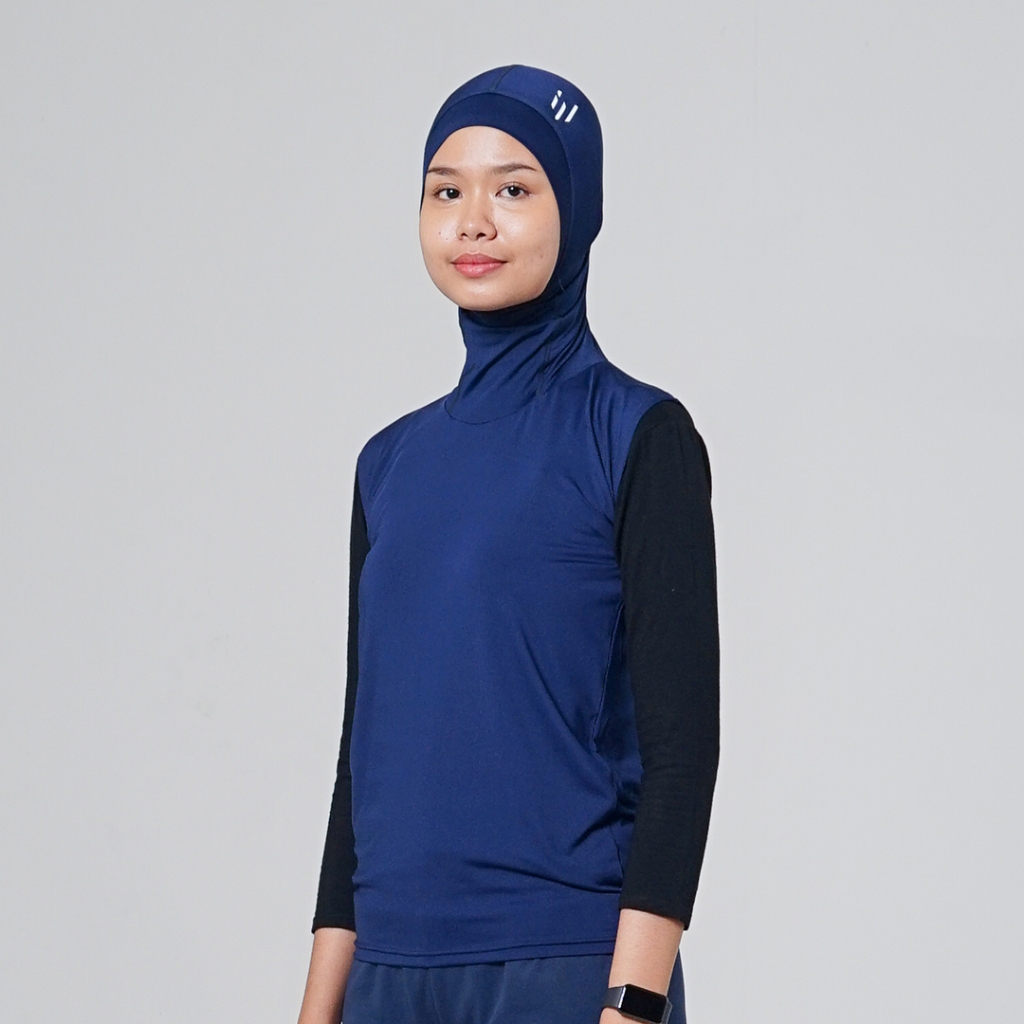 Eternity Performance Hijab Rompi Sport Manset Hijab Olahraga Outer Inner All Size