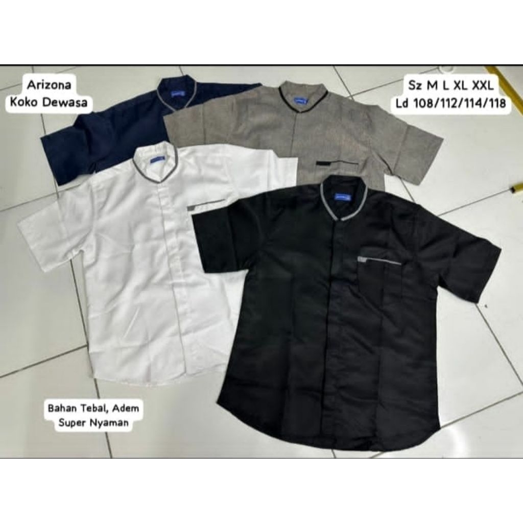 Baju Koko Arizona Pria Bestseller