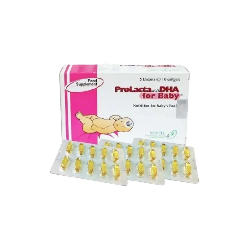 PROLACTA DHA FOR BABY - Suplemen Kesehatan Untuk Anak - DHA Untuk Bayi / Vitamin Anak-Anak / Pelanca