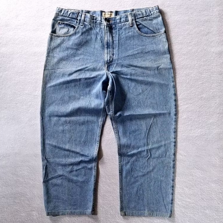 LL BEAN COMFORT WAIST ELASTIC JEANS