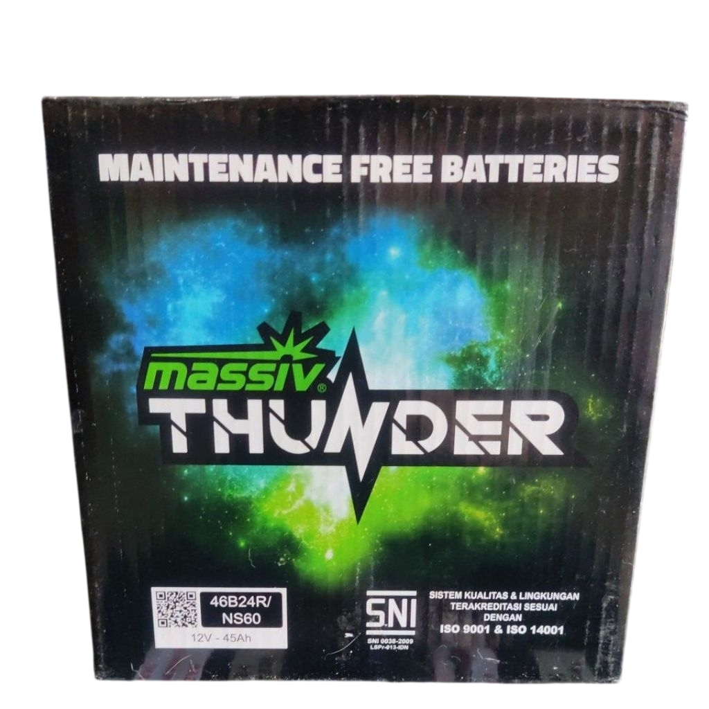 AKI MASSIV THUNDER NS60 45Ah (kering)