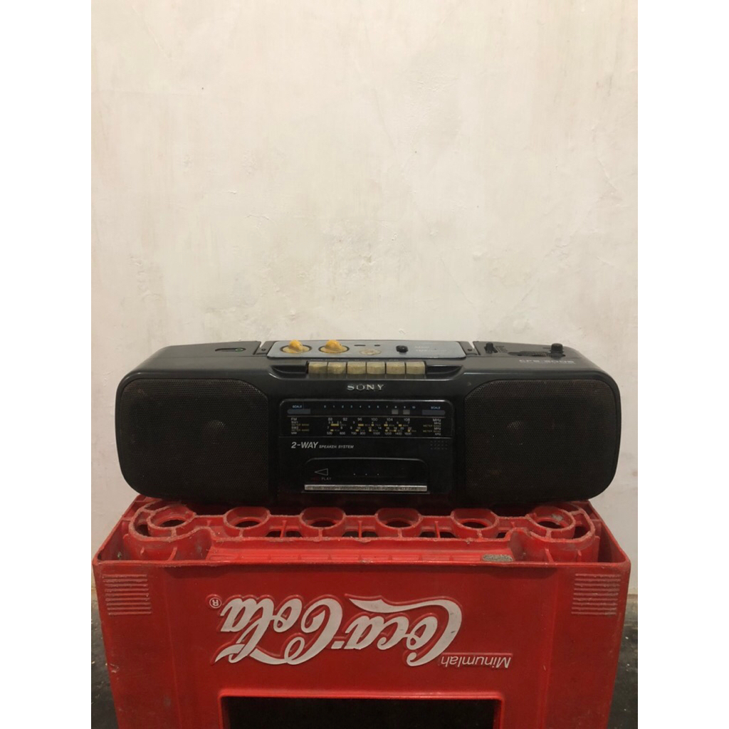 Radio Compo sony Model cfs-200s / radio tape sony / radio tape sony normal