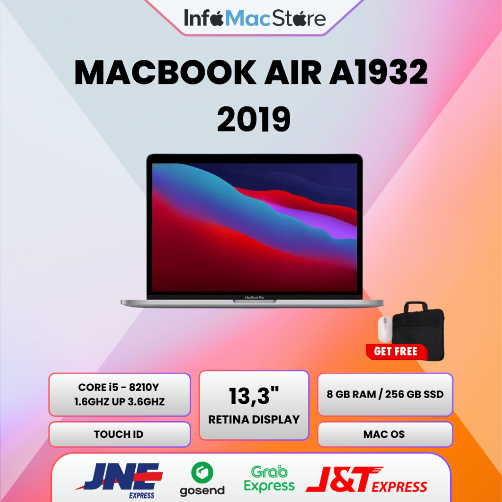 MACBOOK AIR RETINA 2018 & 2019  A1932 – SECOND ORIGINAL APPLE GRADE A+++