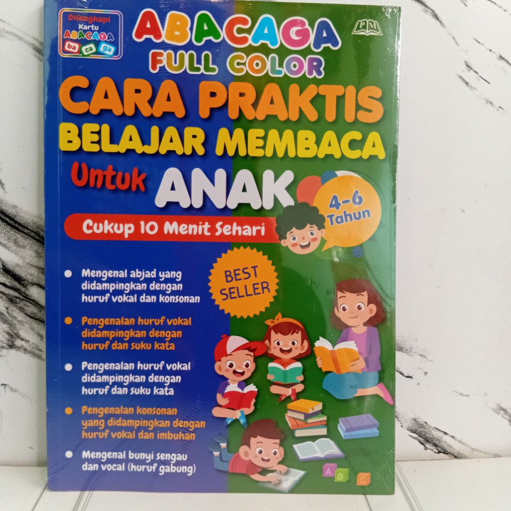 BUKU ABACAGA FULL COLOR ( WARNA)