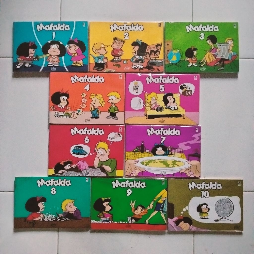 Paket Komik Strip - Mafalda - Quino - KPG - 10 Komik Fullset