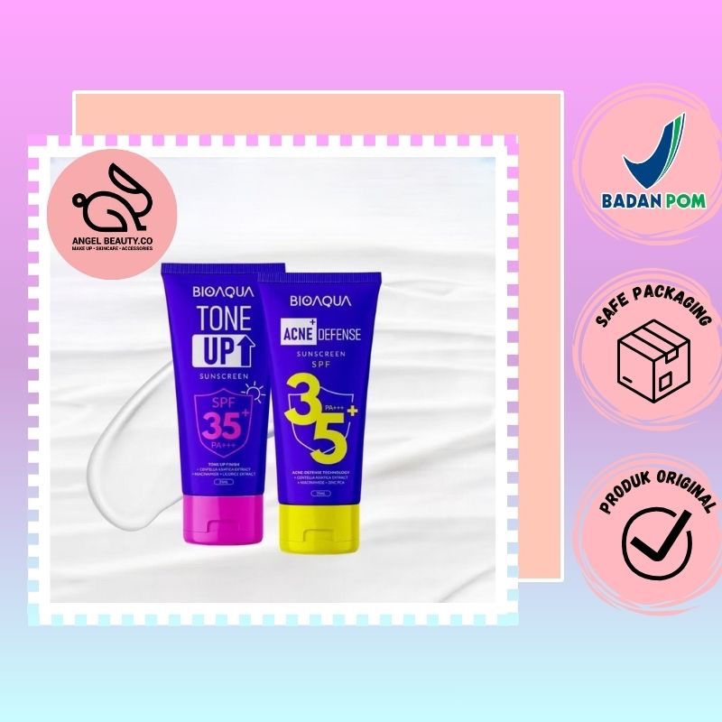 [ANGELBEAUTY.CO] BIOAQUA - SUNSCREEN SPF 35+++ 35 G [TONE UP, ACNE DEFENSE]