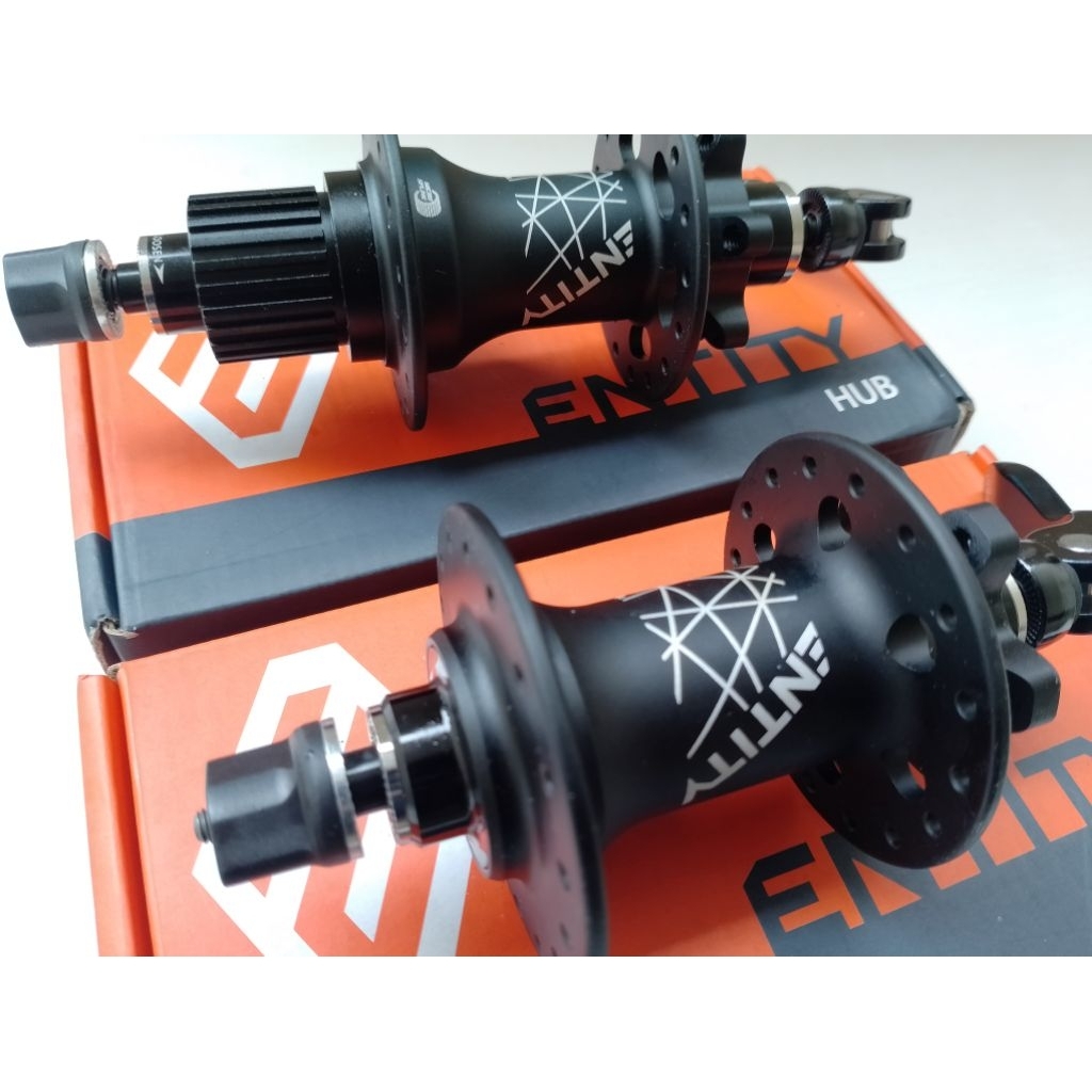 Entity Hub Sepeda set depan belakang