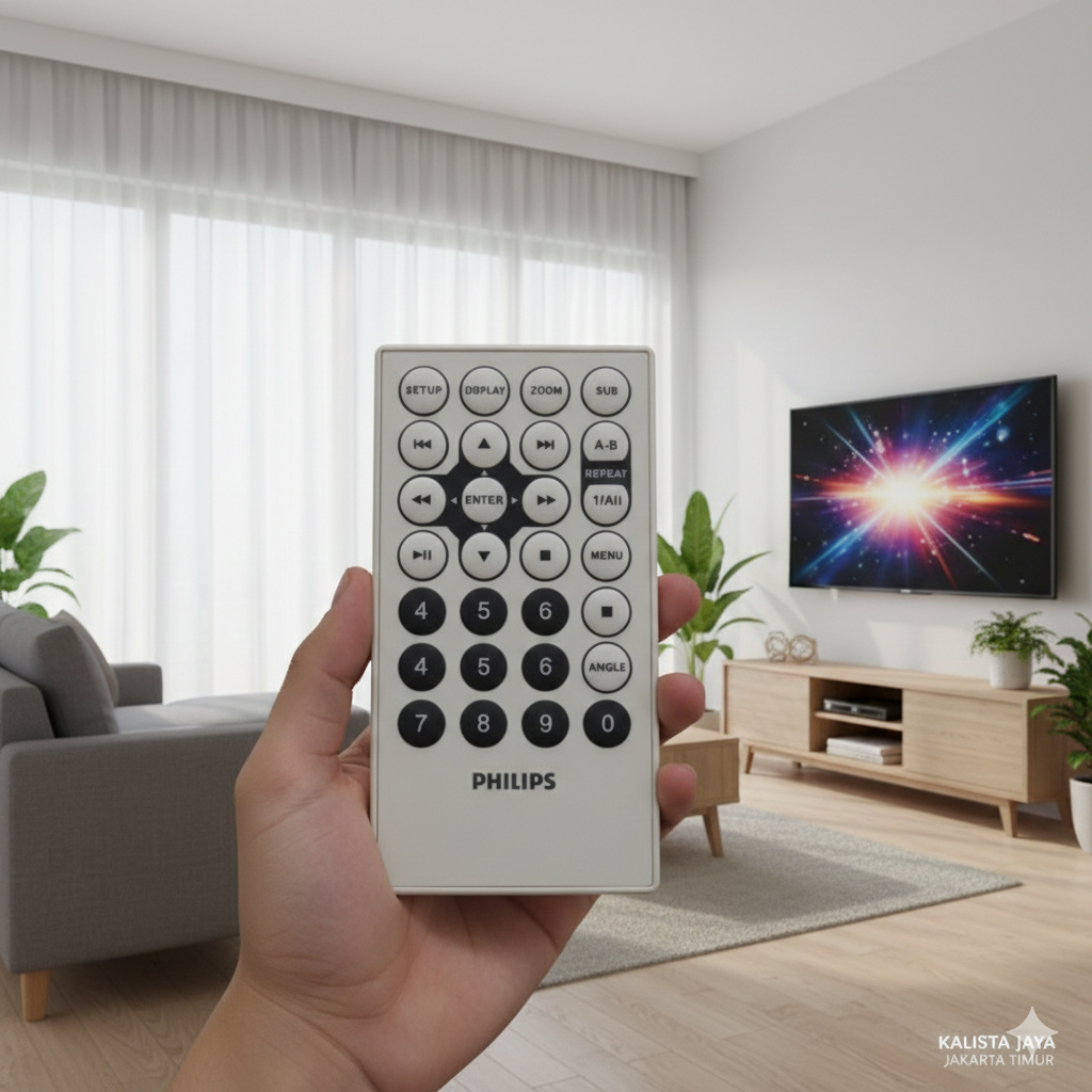 REMOTE REMOT DVD PORTABLE PHILIPS KECIL ORIGINAL ASLI