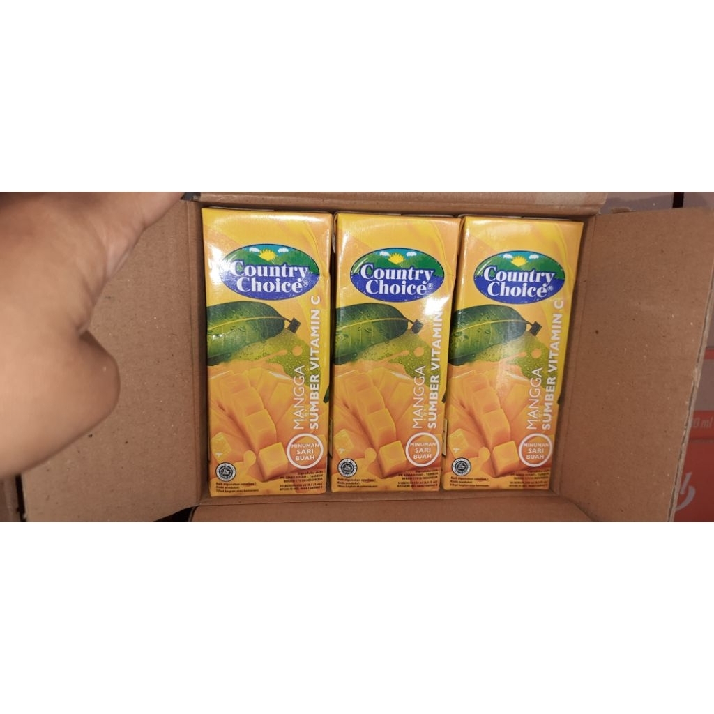 COUNTRY CHOICE Kemasan Kotak 250ml Per Karton