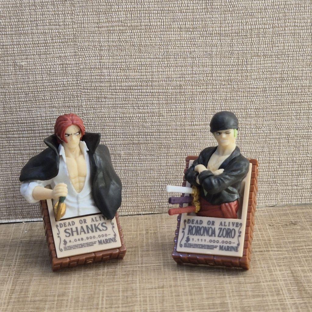 ONE PIECE PAPAN BOUNTY 3D ZORO & SHANKS