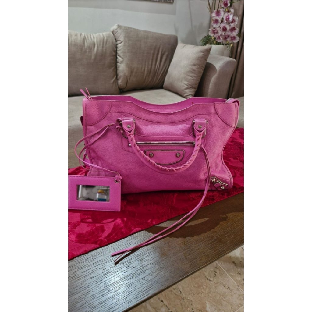 Balenciaga City Pink Authentic (Bag Only)