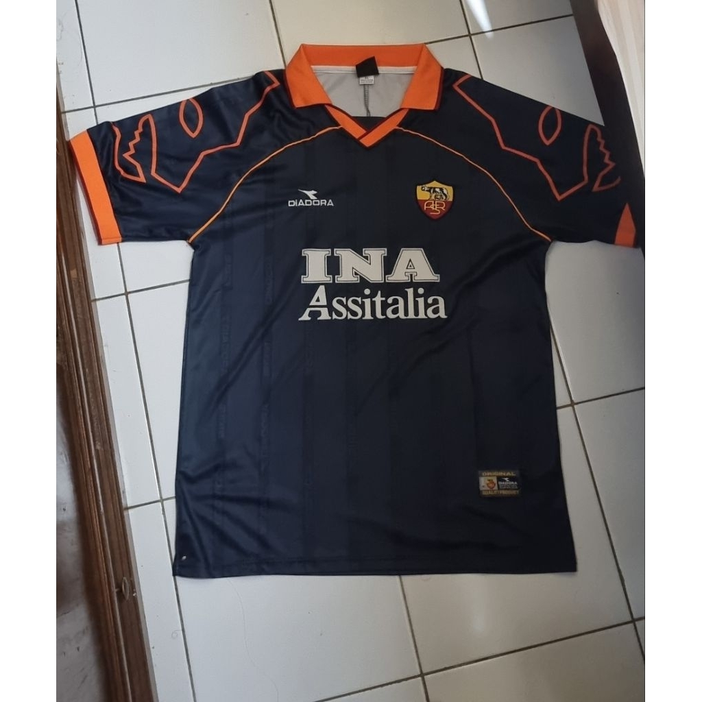 Jersey As Roma Retro Block Core