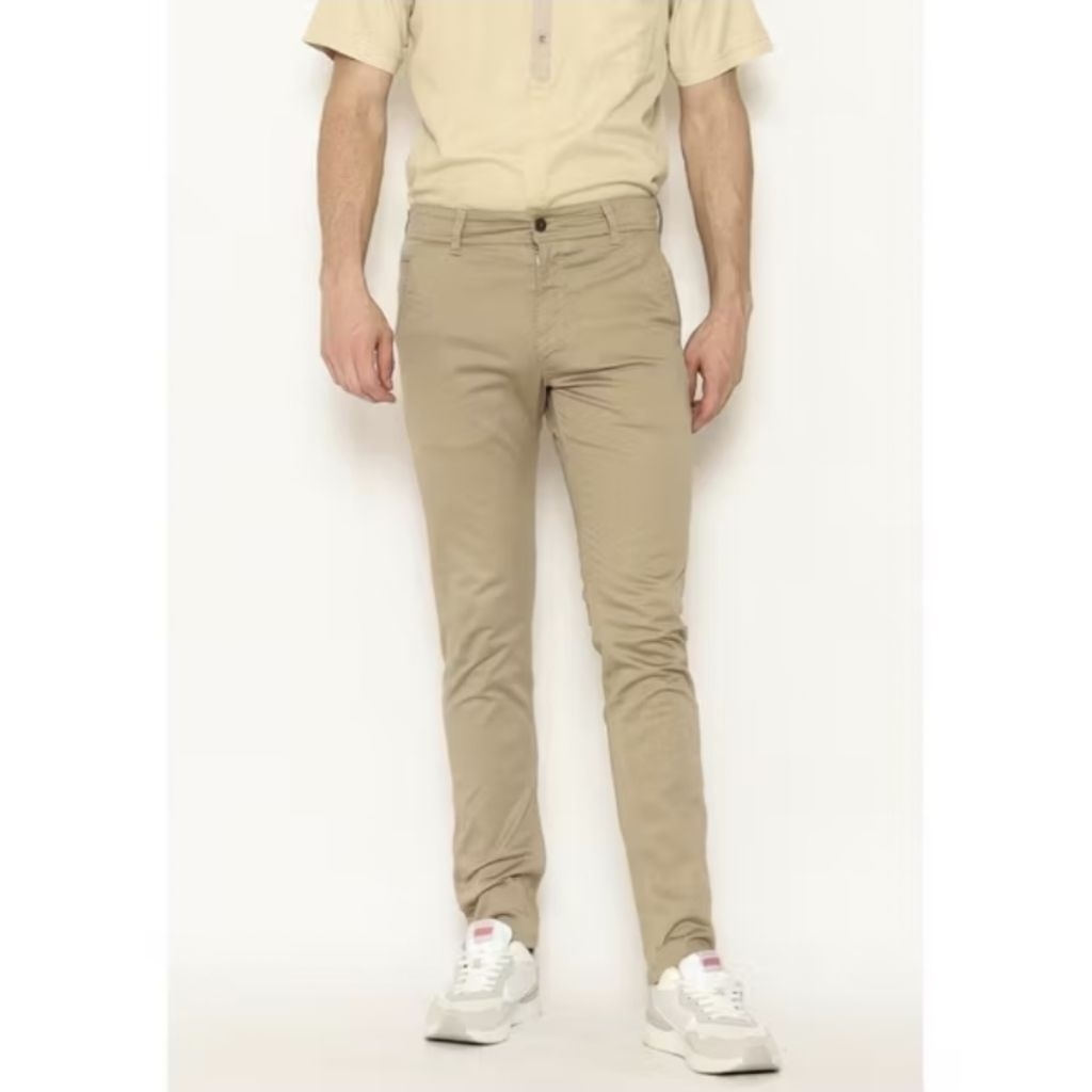 Celana Panjang Pria Chino Slim Fit Stretch Lois original HSS006