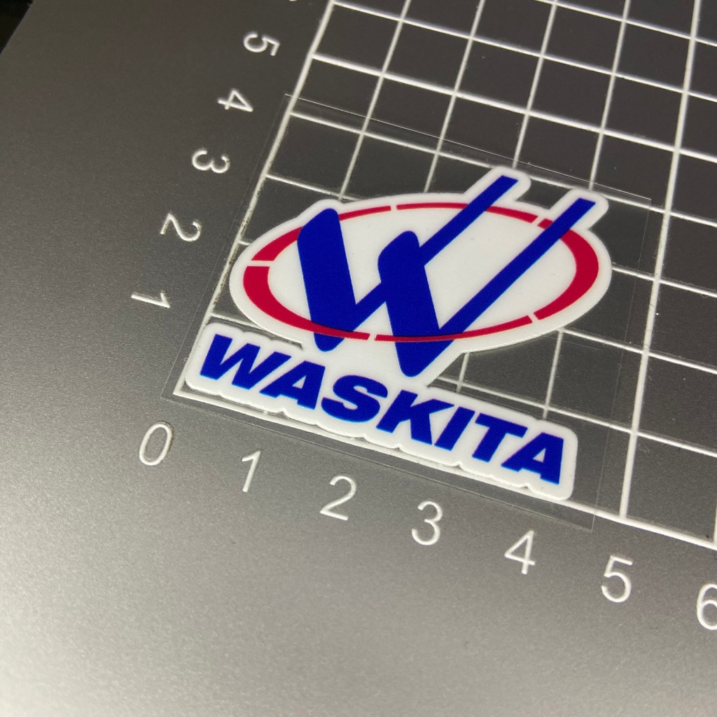 Sticker UV DTF – Waskita | Ukuran 4 x 4 cm | Ready Stock | Anti Air