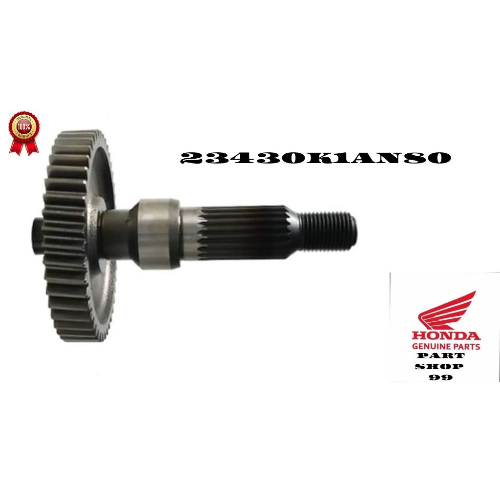 ORI-As Roda belakang / Gear Comp Final Honda Scoopy K2FP / Genio / Beat NEW 23430K1AN80