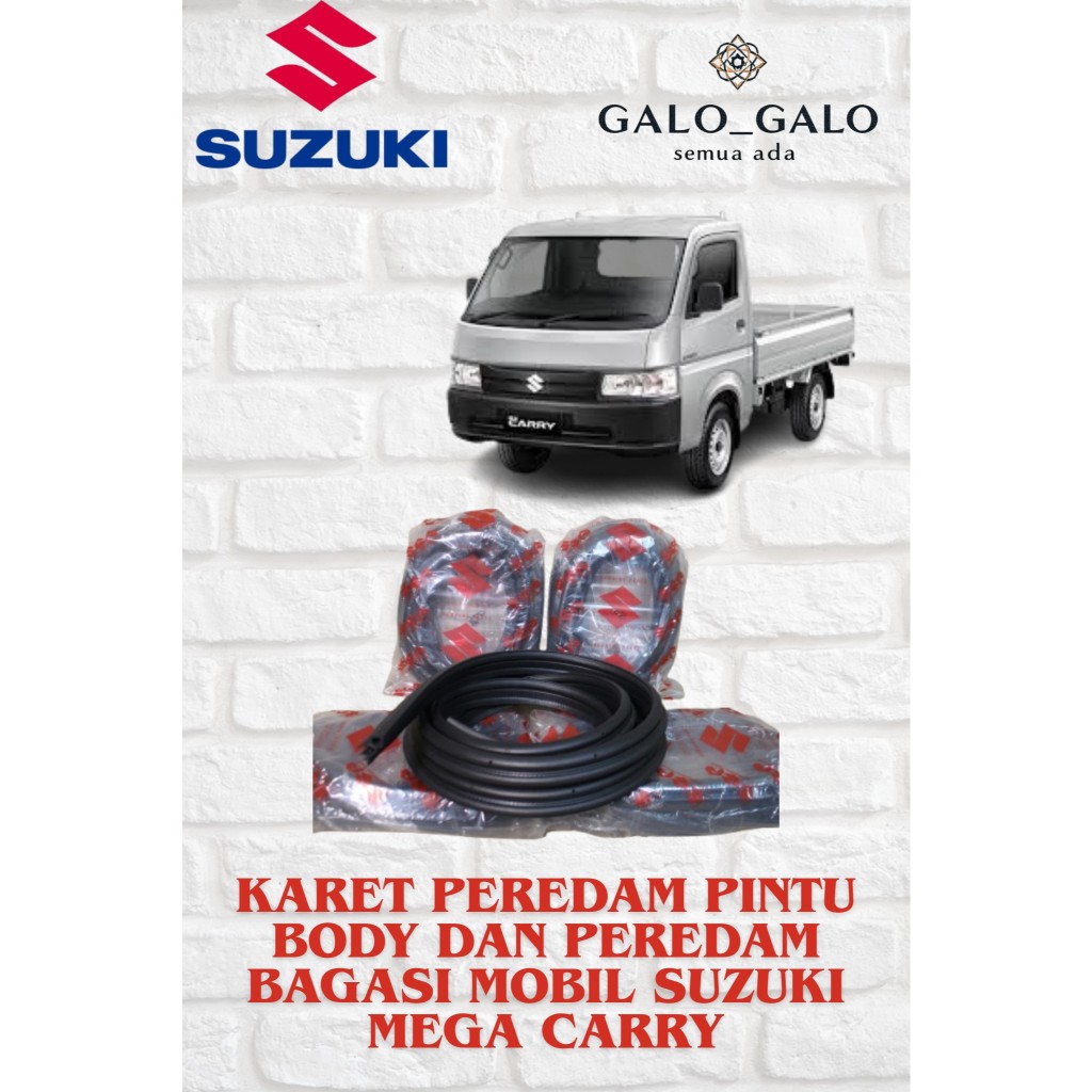KARET PEREDAM PINTU BODY MOBIL SUZUKI MEGA CARRY PICKUP