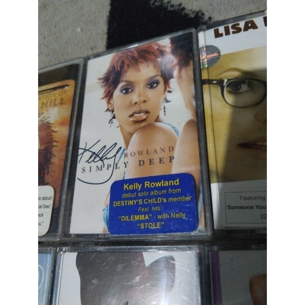 kaset pita kelly rowland _ a camp _ 4 non blondes _ relish _ pet shop boys _ lisa loeb _ modjo _ joh