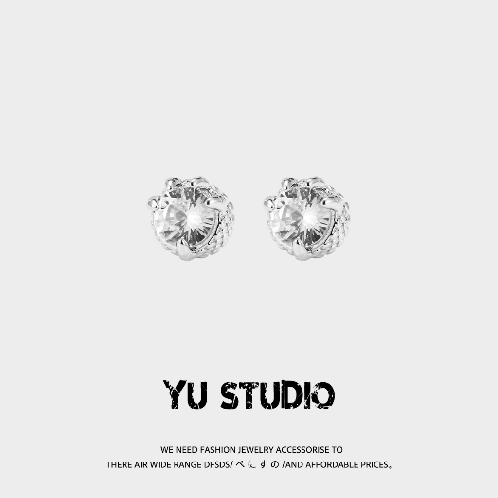 YUSTUDIO-Anting Jepit Magnetik Cakar Naga: Anting Magnetik Berbentuk Naga Kelas Atas, Unik, dan Berg