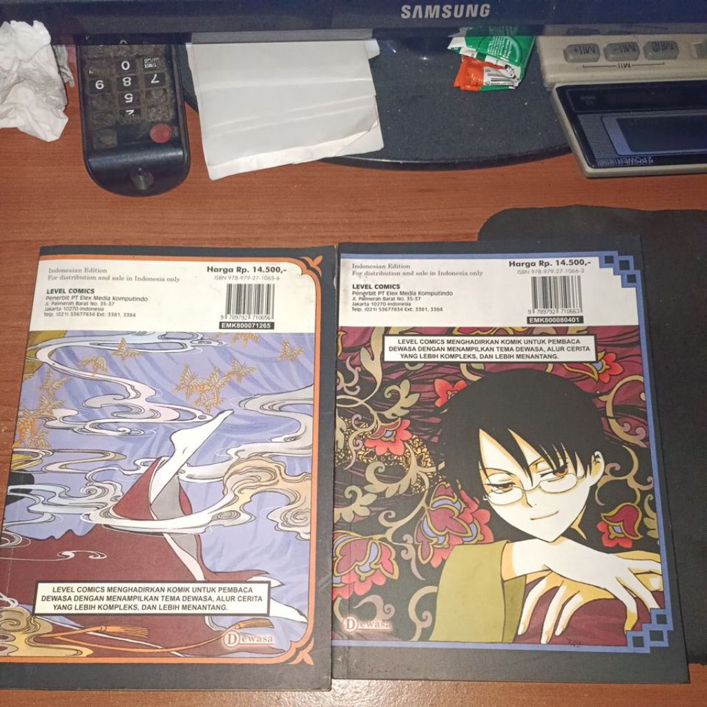 Preloved Original Komik XXX Holic Clamp 1 & Clamp 2