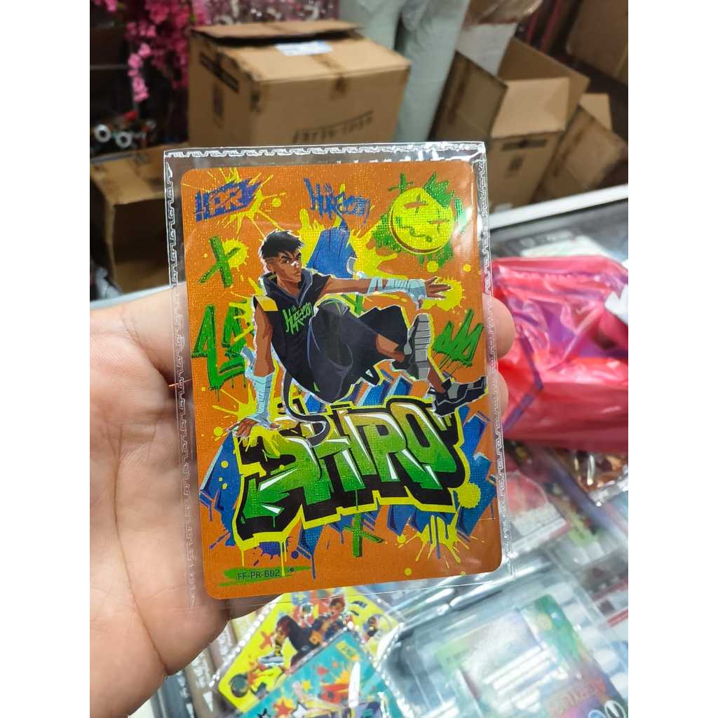 kartu PR kayou satuan ( collectible card) satuan kartu langka mobile legend /free fire / naruto)