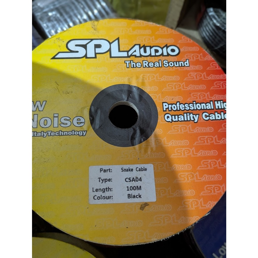 KABEL SNAKE SPL AUDIO CSA - 04 100 METER (ISI 4)