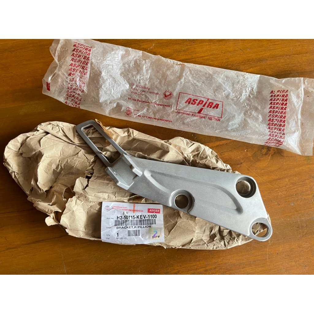 Postep Foot Step Footstep Bostep Pijakan Belakang Kanan Kiri Supra Supra x Supra Fit lama Old set Or