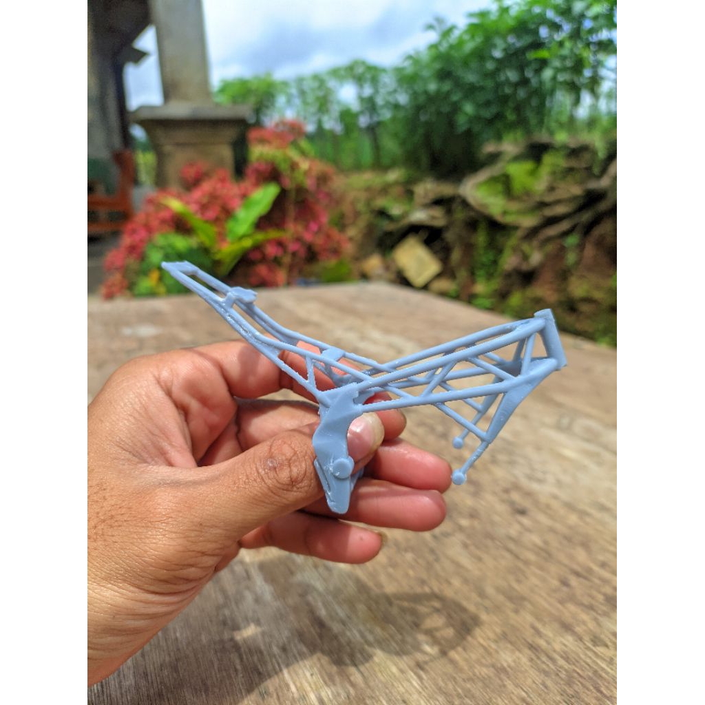 WXZ FACTORY miniatur frame cbr250rr sakala 1:12