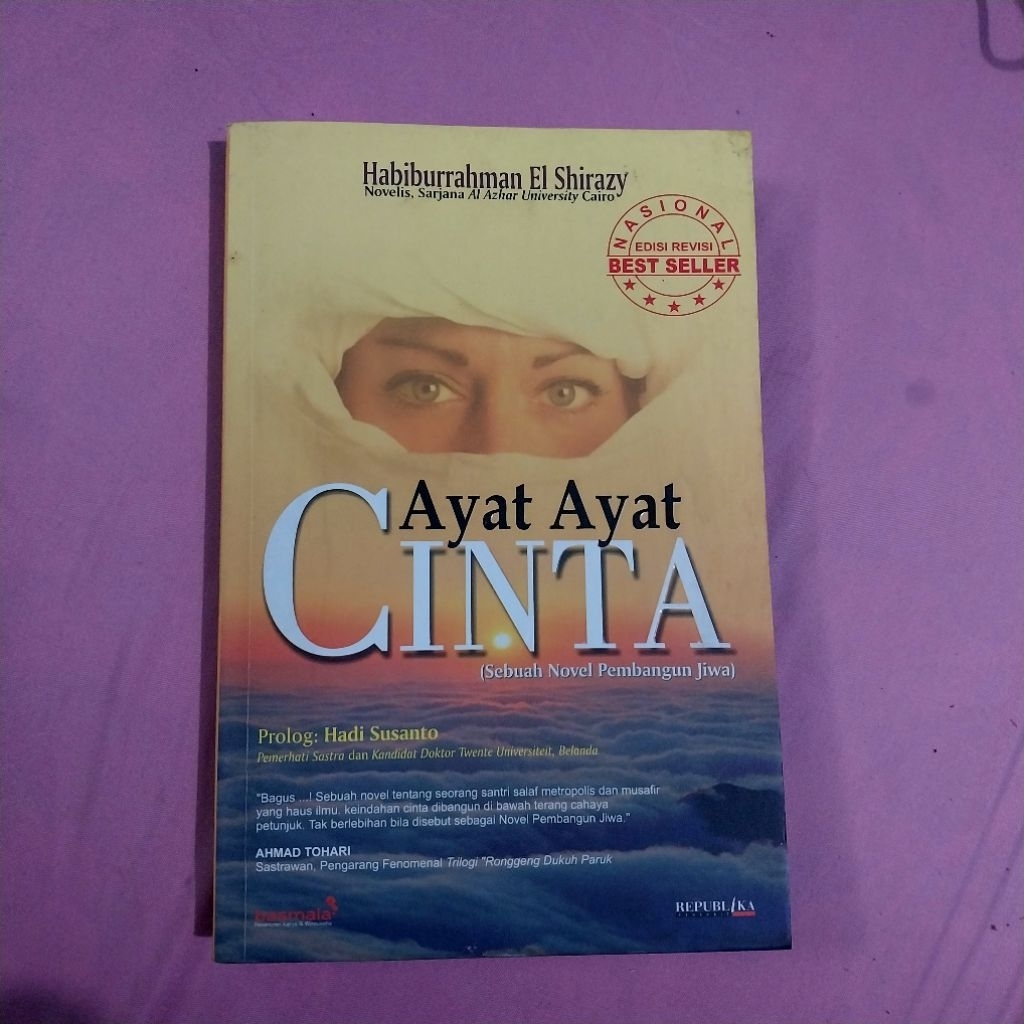 Preloved Novel Ayat-ayat Cinta Original
