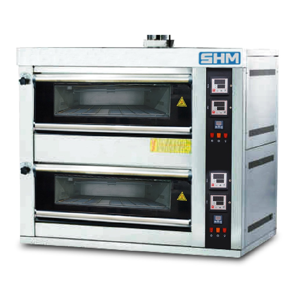 SHM GAS DECK OVEN 2 deck 4 loyang SHM-40A
