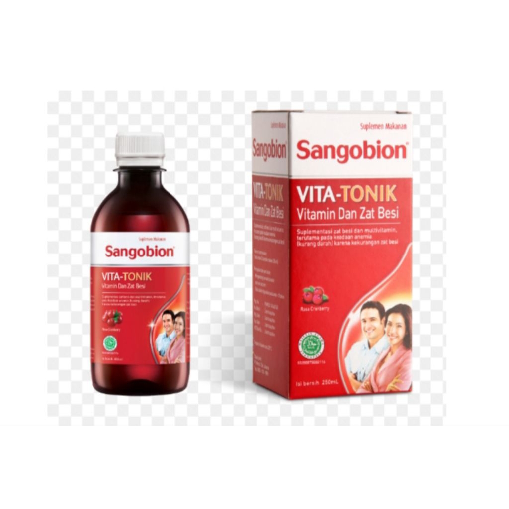 Sirup Multivitamin Sangobion Vita-Tonik 250ml & 400Ml untuk Penambah Darah