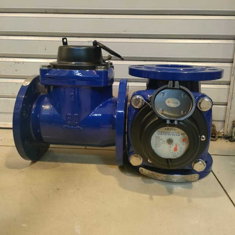 Water Meter 3 Inch Flange DN80 PN16 ARITA LXLC-80 MURAH / Meteran Air ARITA 3 Inch DN80mm LXLC-80 / 