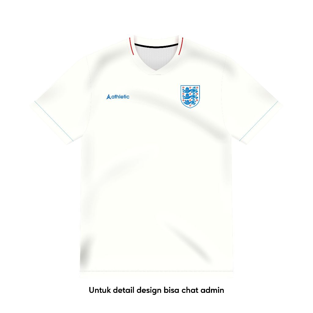 Jersey Fantasy ENGLAND - HOME 2018-2019 Fullprinting Atasan - ATHLETIC SPORTWEAR KIDS