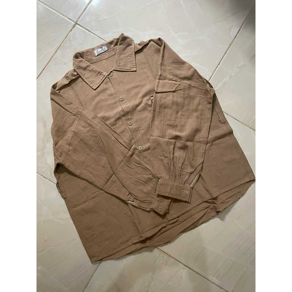 Preloved kemeja basic by Kimka Hijab