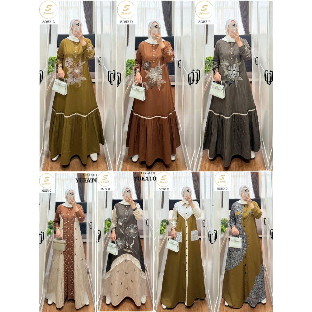 DRESS / GAMIS ORI SYAINA BY SEMUT