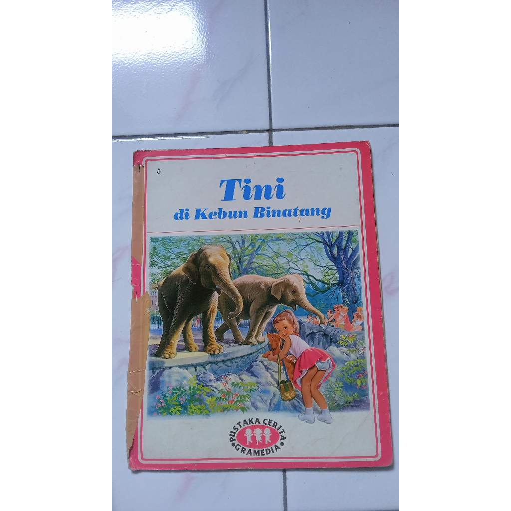Seri Pustaka Cerita - Tini di Kebun Binatang