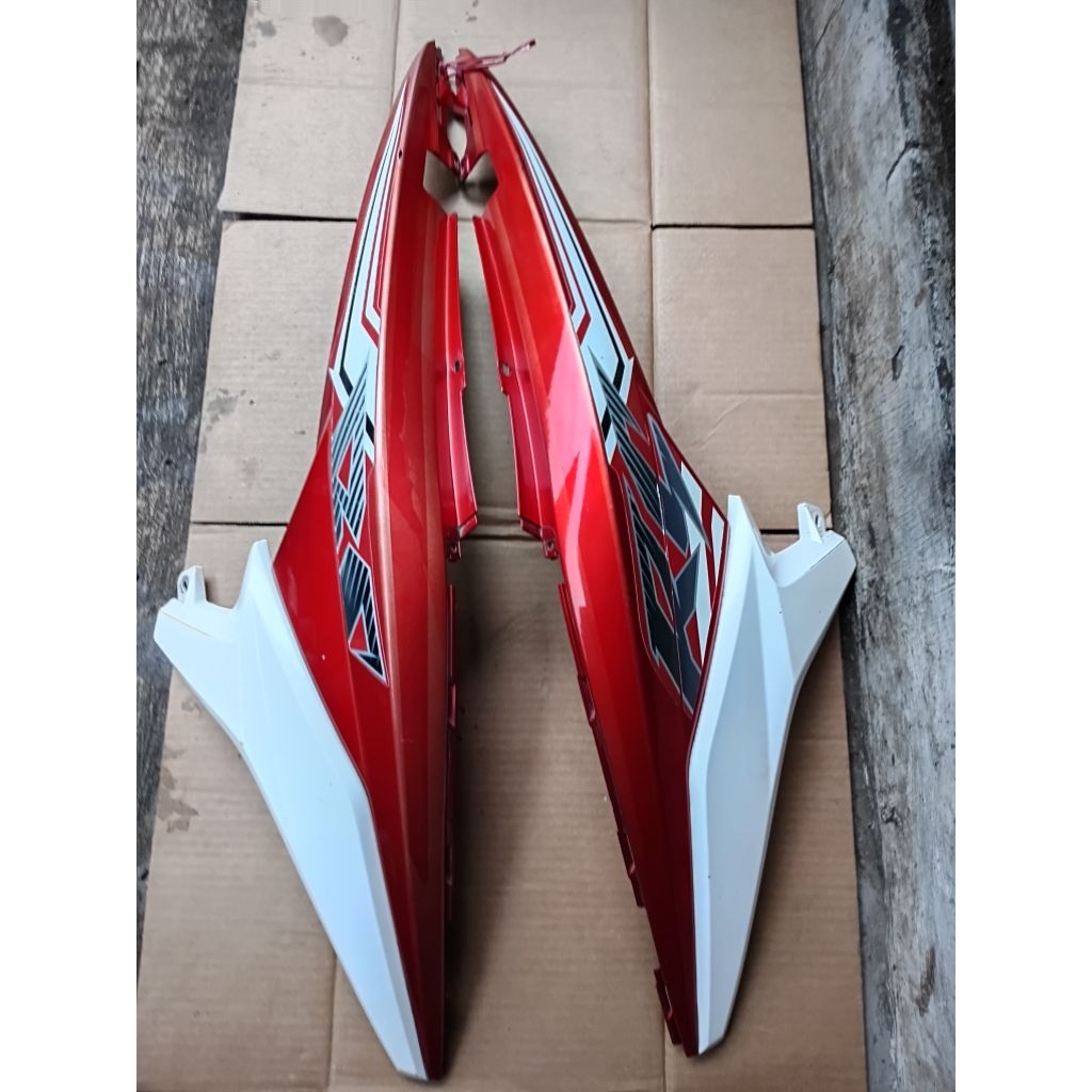 cover body belakang xeon 125 karbu pnp xeon RC xeon GT original